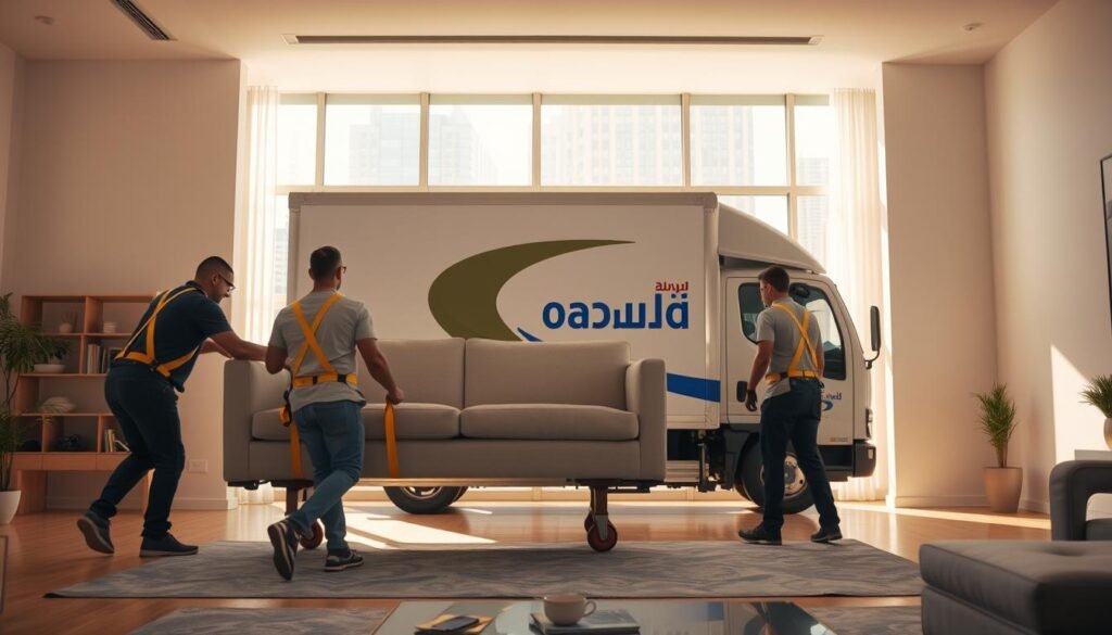 نقل عفش الكويت رخيص يشمل فك وتركيب وتغليف