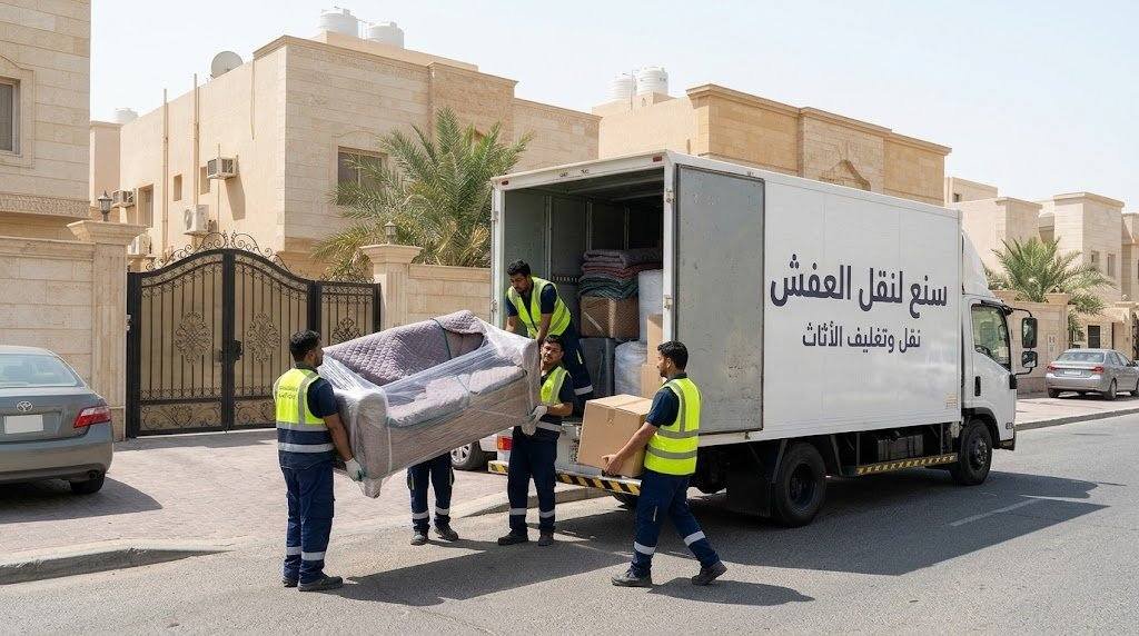 أفضل شركات نقل عفش بالكويت | خدمات نقل وتغليف آمنة ومضمونة للأثاث